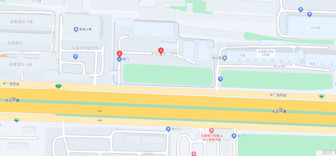公司位置地图